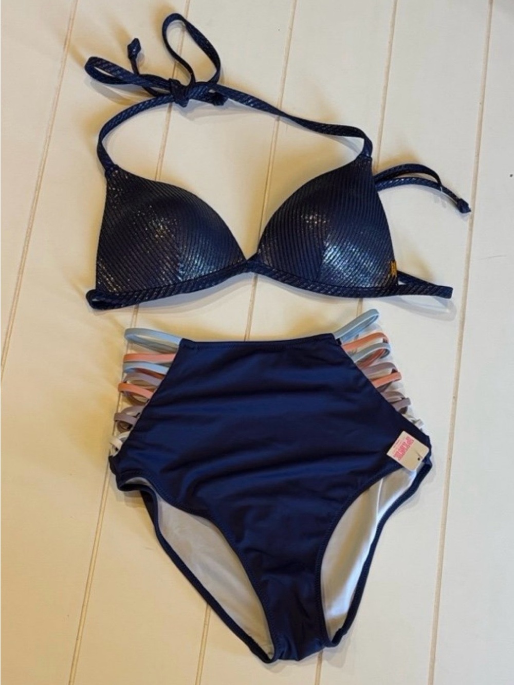 NWT Victorias Secret Pink Bikini size ! Small